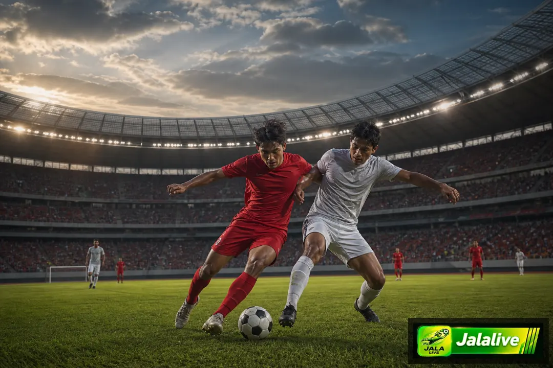 Ilustrasi sepak bola Jalalive