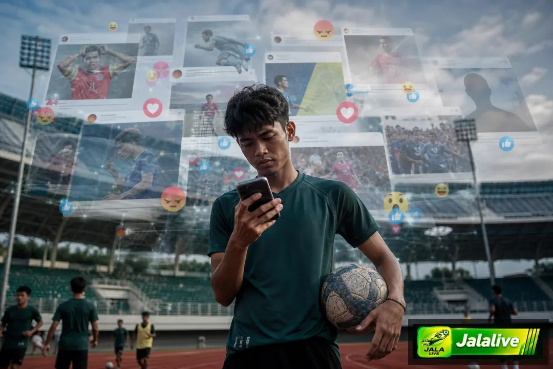 Ilustrasi sepak bola Jalalive